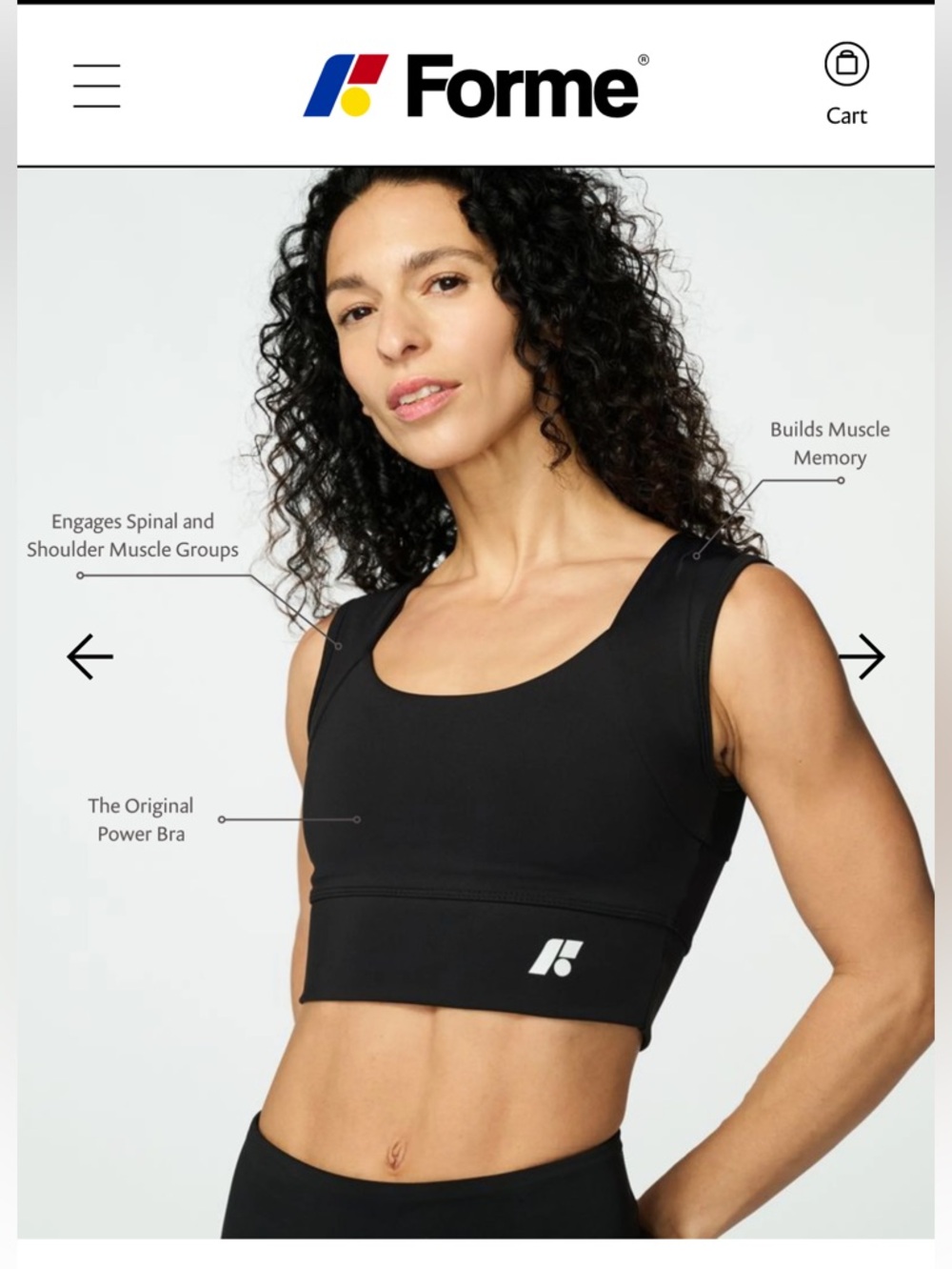 Forme Power Bra - Picture 3 of 6